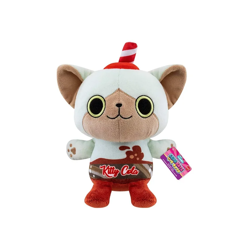 Playful and cheerful stuffed creaturesFunko Soda Kat 7 Inch Kitty Cola Plush Figure