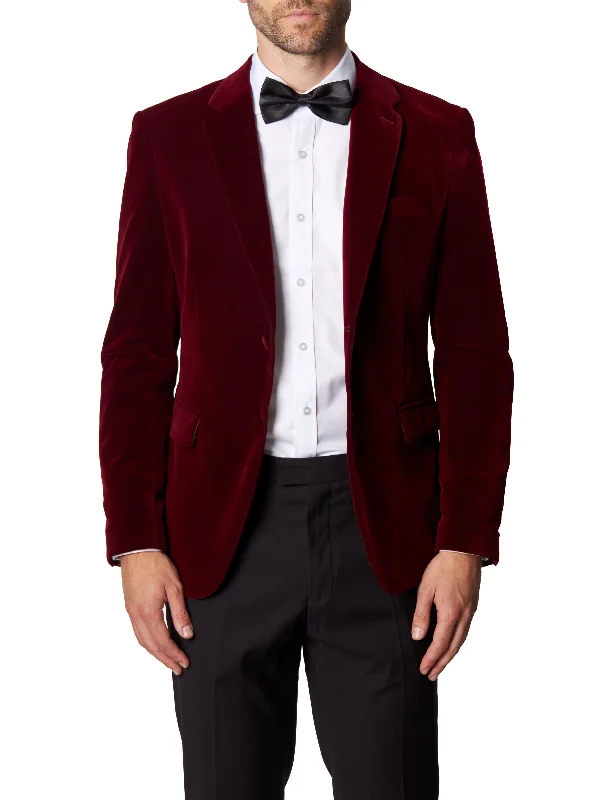 Limited-time offer – Shop top-rated clothing with massive discounts! GARY- MAROON VELVET BLAZER Limited-time offer – Shop top-rated clothing with massive discounts! GARY- MAROON VELVET BLAZER