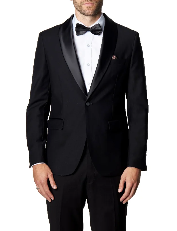 Save up to 60% on new arrivals in clothing – Shop now! HARIS – BLACK TUXEDO JACKET Save up to 60% on new arrivals in clothing – Shop now! HARIS – BLACK TUXEDO JACKET