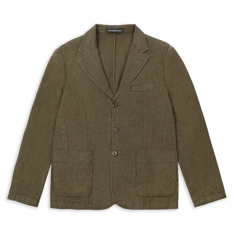 Unbeatable discounts on top-selling apparel – Only available online.  Blazer - Green
