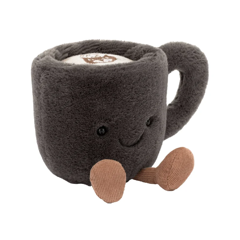Cuddly and endearing Jellycat timeless appealAmuseable Coffee Cup Soft Toy