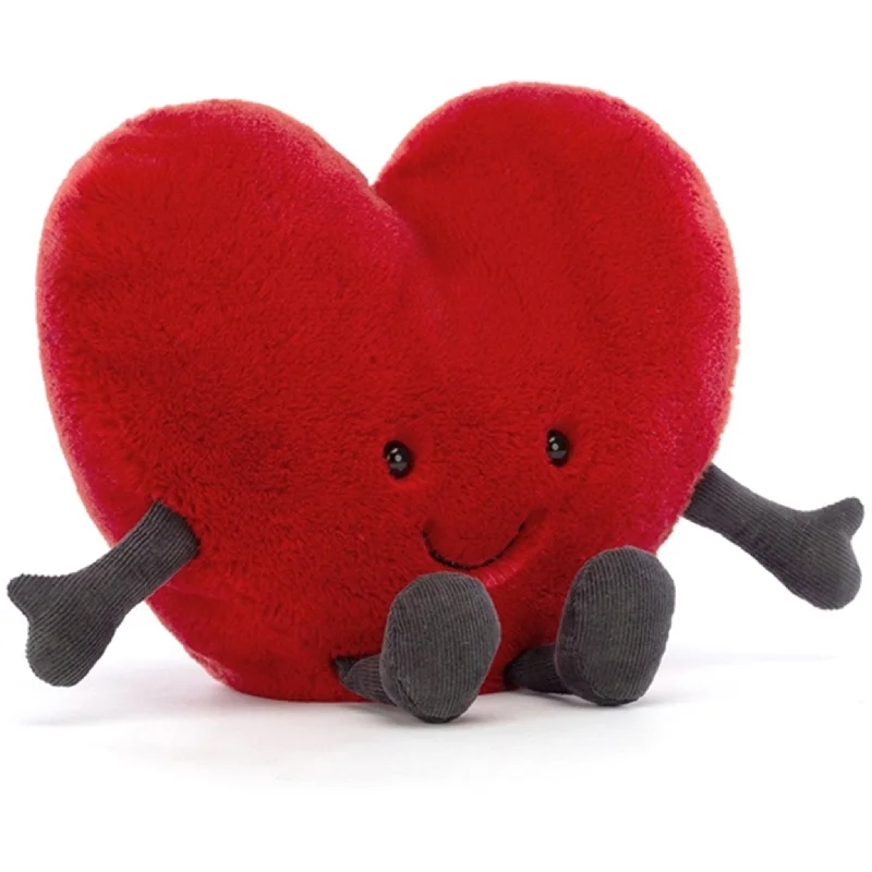 Adorable and snuggly Jellycat toysJellycat Amuseable Hjerte Rødt 17 cm