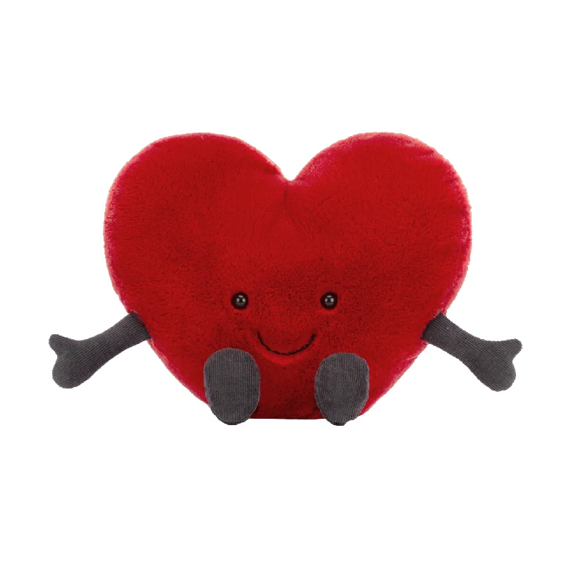 Huggable and sweet Jellycat all-around favoritesAmuseable Red Heart Soft Toy | Large