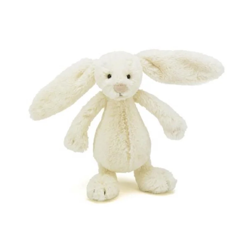 Fluffy and comforting Jellycat superior materialsJellycat Bashful Rabbit Creme 18 cm BASS6BC Fluffy and comforting Jellycat superior materialsJellycat Bashful Rabbit Creme 18 cm BASS6BC