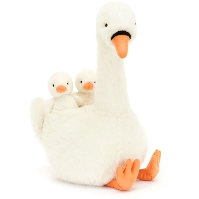 Plush and comforting Jellycat figuresJellycat Featherful Svane 39 cm
