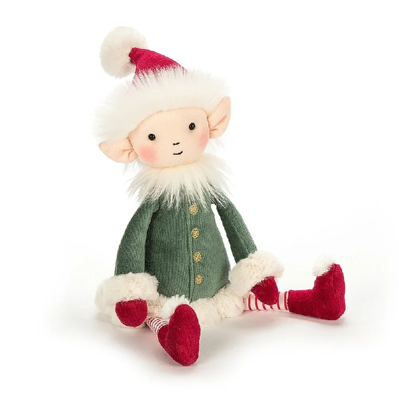 Soft and endearing Jellycat plushiesJELLYCAT LEFFY ELF MEDIUM MULTI-COLOURED 34X10X8 CM