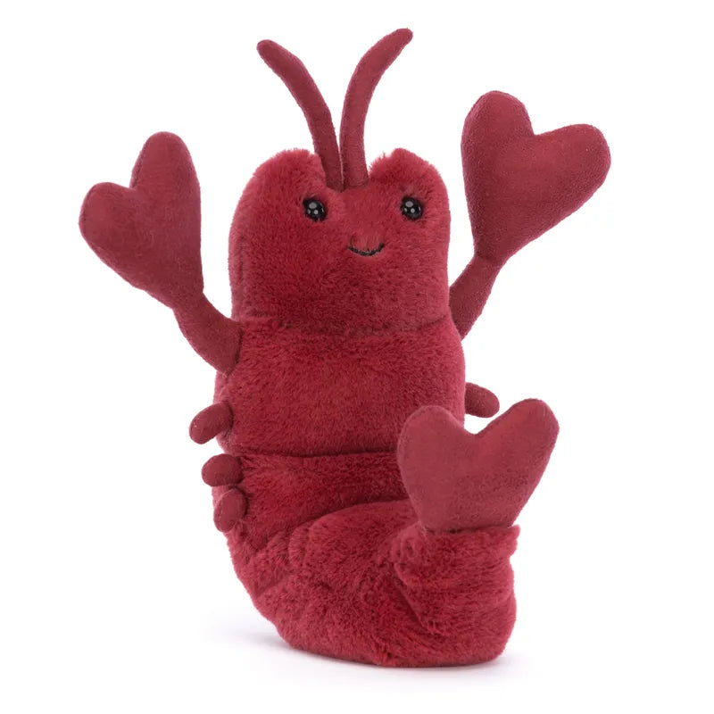 Cuddly and lovely Jellycat animalsJellycat London 2023 Valentine's Day Love-Me Lobster