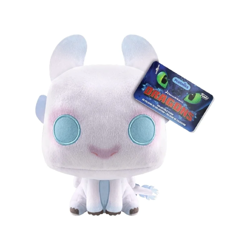 Sweet and innocent stuffed animalsLight Fury 7" Funko Plush - How To Train Your Dragon
