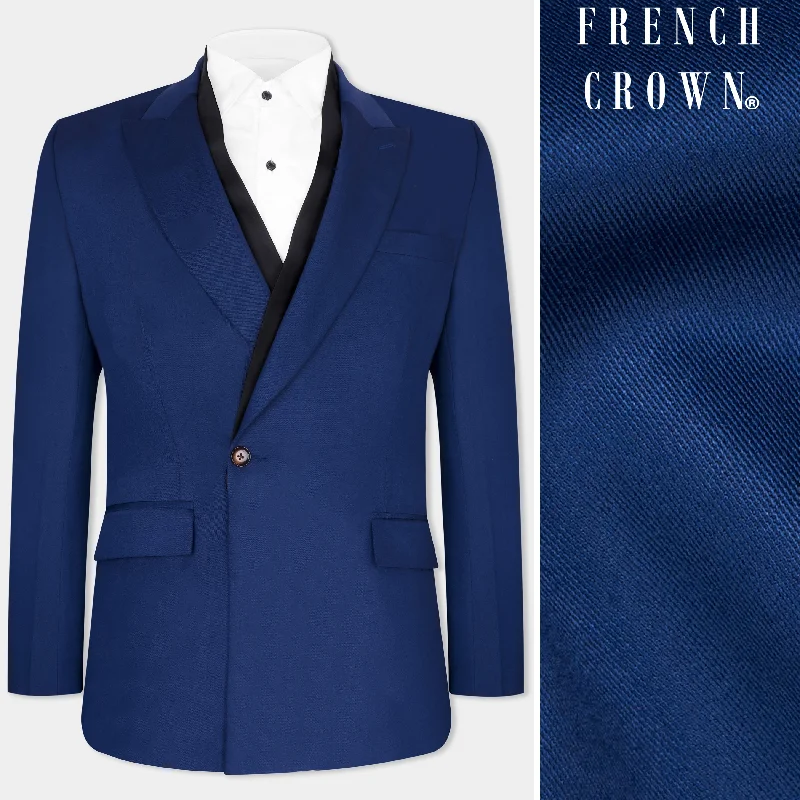 Exclusive discounts on all types of clothing – Shop now! Marine Blue Wool Rich Designer Blazer Exclusive discounts on all types of clothing – Shop now! Marine Blue Wool Rich Designer Blazer
