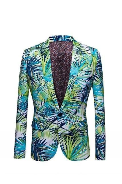 Save more with our buy-more, save-more deals on men’s fashion. Men's Blazer Casual Blazer Slim Fit Plant Print Save more with our buy-more, save-more deals on men’s fashion. Men's Blazer Casual Blazer Slim Fit Plant Print