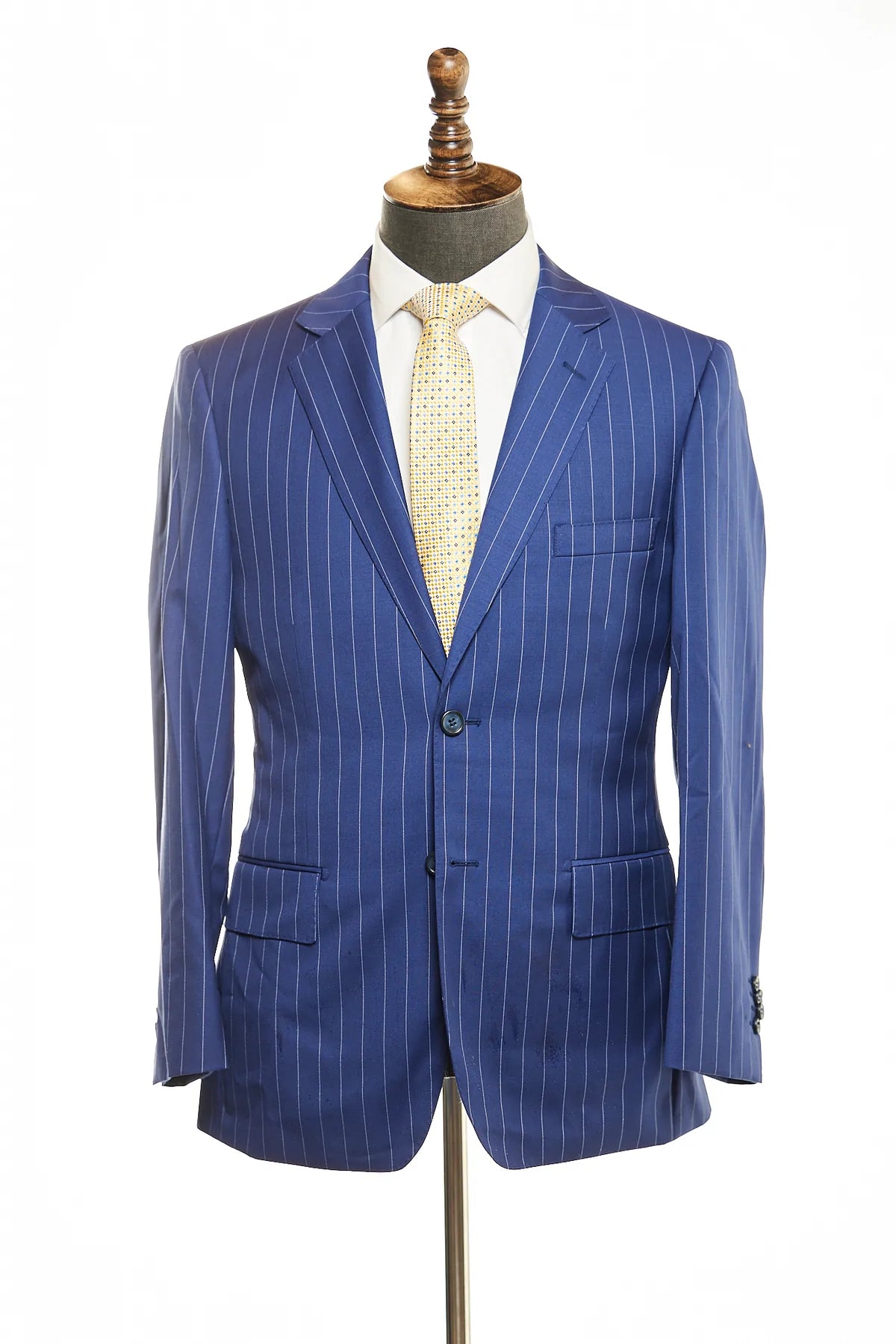 Shop affordable clothing – Limited-time only! Classic Fit Navy and White Pinstripe Sport Jacket ST-422 Shop affordable clothing – Limited-time only! Classic Fit Navy and White Pinstripe Sport Jacket ST-422