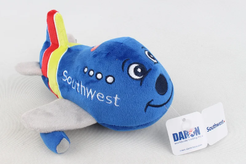 Delightful and enchanting plush friendsMT011-1 Southwest Airlines Plush Airplane by Daron Toys Delightful and enchanting plush friendsMT011-1 Southwest Airlines Plush Airplane by Daron Toys