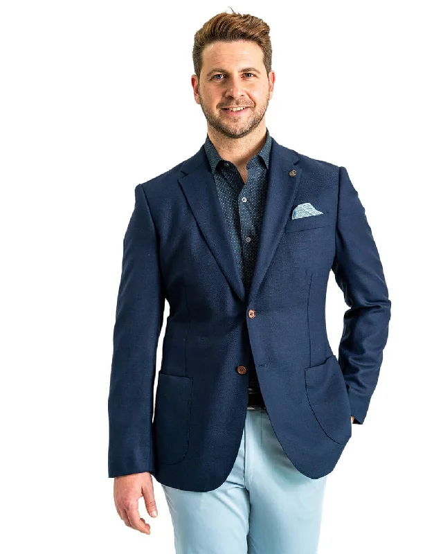 Shop affordable clothing for men – Up to 60% off! Navy Super 110s Stretch Wool Basketweave Blazer Shop affordable clothing for men – Up to 60% off! Navy Super 110s Stretch Wool Basketweave Blazer