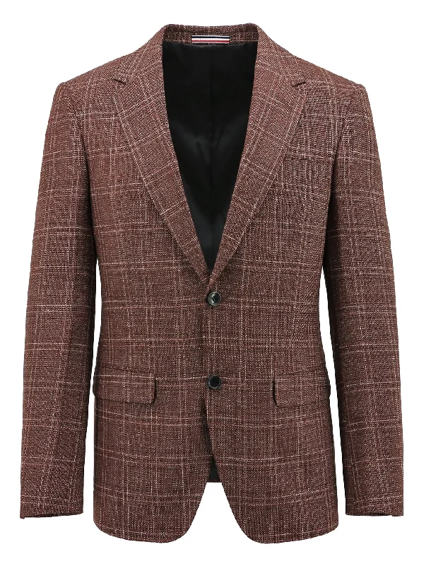 Upgrade your look with stylish, affordable men’s clothing. Parker Burgundy Checked Sports Jacket Upgrade your look with stylish, affordable men’s clothing. Parker Burgundy Checked Sports Jacket