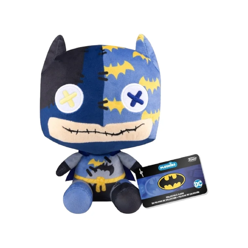 Soft and cuddly stuffed animalsPatchwork Batman 7" Funko Plush - DC Comics