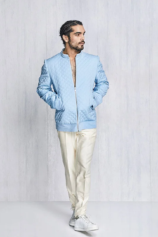 Don’t miss out – Limited-time   Quilted Bomber Jacket - Roche