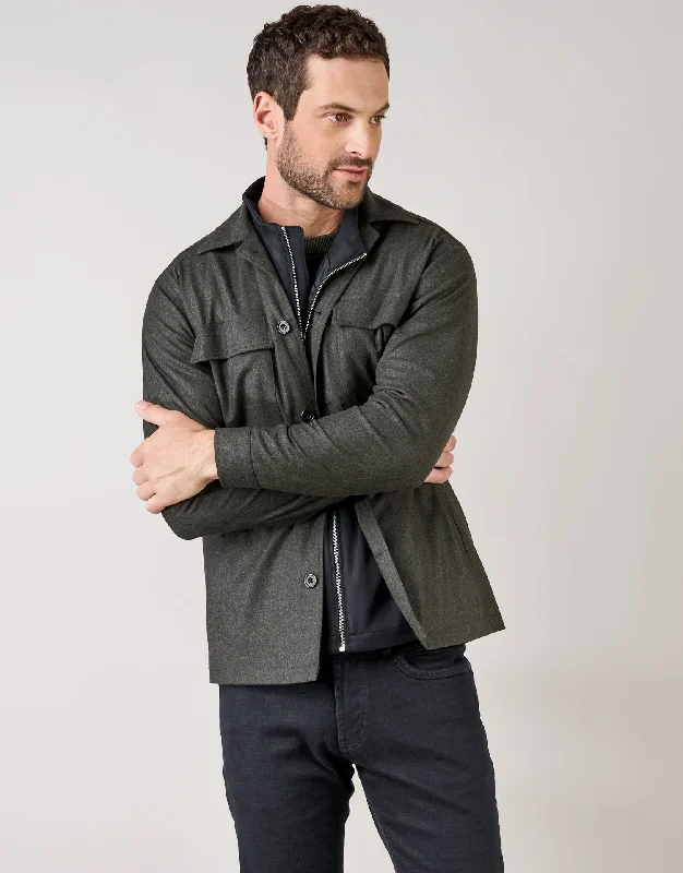 Limited-time promo – up to 70% off on men's essentials. Tamaki Forest Green Stretch Flannel Shirt Jacket Limited-time promo – up to 70% off on men's essentials. Tamaki Forest Green Stretch Flannel Shirt Jacket