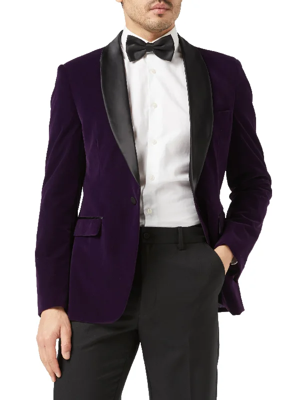 Save more with bundle deals on men’s fashion items. Tuxedo Ricky - Purple Soft Velvet Jacket Save more with bundle deals on men’s fashion items. Tuxedo Ricky - Purple Soft Velvet Jacket