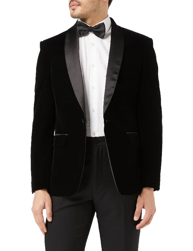 Shop the latest clothing deals – Huge discounts on fashion essentials! TUXEDO TIM - Black Soft Velvet Jacket Shop the latest clothing deals – Huge discounts on fashion essentials! TUXEDO TIM - Black Soft Velvet Jacket