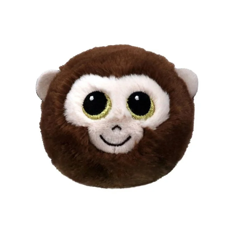 Delightful and enchanting plush friendsTY Beanie Bouncers Monkey Plush, Banana, 4 Inches, 1 Count