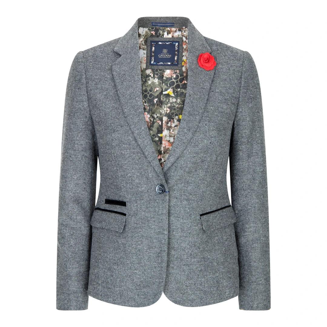Men’s fashion sale – new deals added every day! Women Grey Herringbone Blazer Tweed Check 1920's Gatsby Blinders Tailored Fit Vintage Men’s fashion sale – new deals added every day! Women Grey Herringbone Blazer Tweed Check 1920's Gatsby Blinders Tailored Fit Vintage