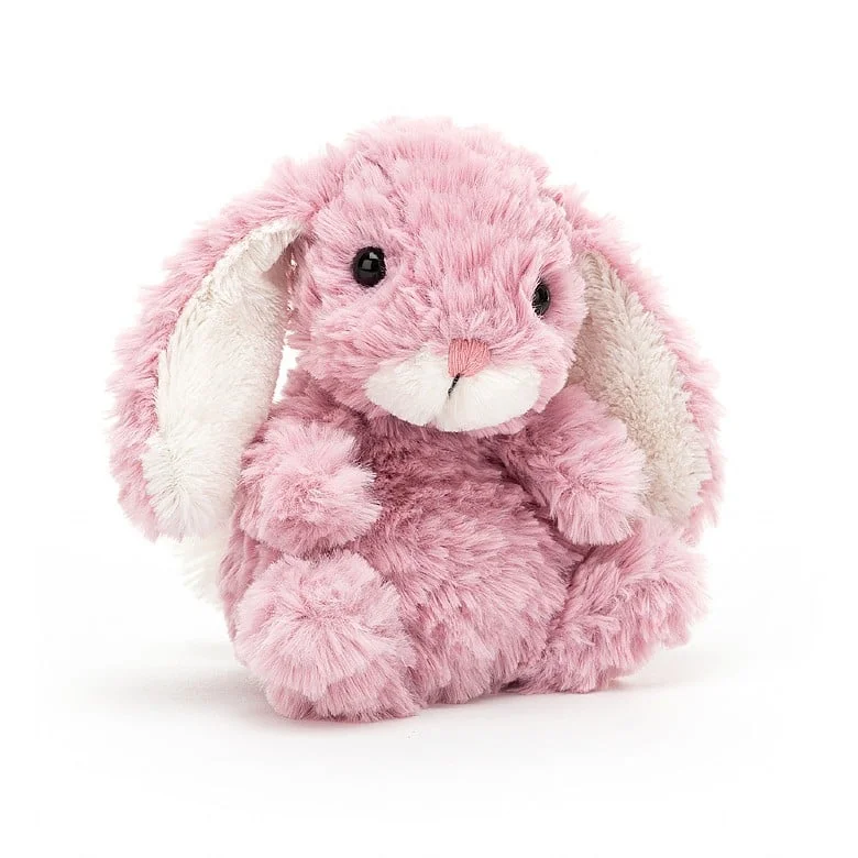 Cuddly and lovely Jellycat animalsYummy Tulip Pink Bunny By Jellycat
