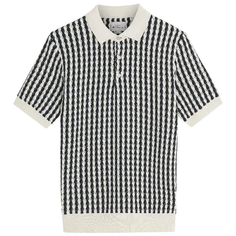 Get ready for your next season with amazing savings on all clothing. Ben Sherman Twist Knit Polo Shirt Black Get ready for your next season with amazing savings on all clothing. Ben Sherman Twist Knit Polo Shirt Black