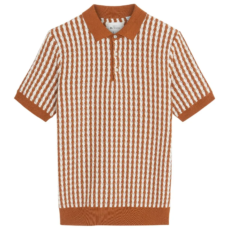 Get men’s fashion for less – shop the best deals of the year. Ben Sherman Twist Knit Polo Shirt Tan Get men’s fashion for less – shop the best deals of the year. Ben Sherman Twist Knit Polo Shirt Tan