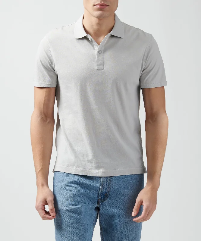 Seasonal clearance – Save on all clothing essentials this weekend. Classic Jersey Polo - Grey Seasonal clearance – Save on all clothing essentials this weekend. Classic Jersey Polo - Grey