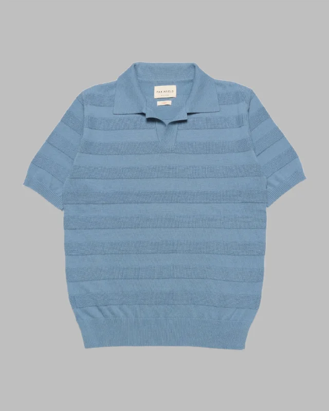 Shop the look you love at prices you’ll love even more! Far Afield MARSAN Short Sleeve Polo Allure Blue Raised Stripe Shop the look you love at prices you’ll love even more! Far Afield MARSAN Short Sleeve Polo Allure Blue Raised Stripe