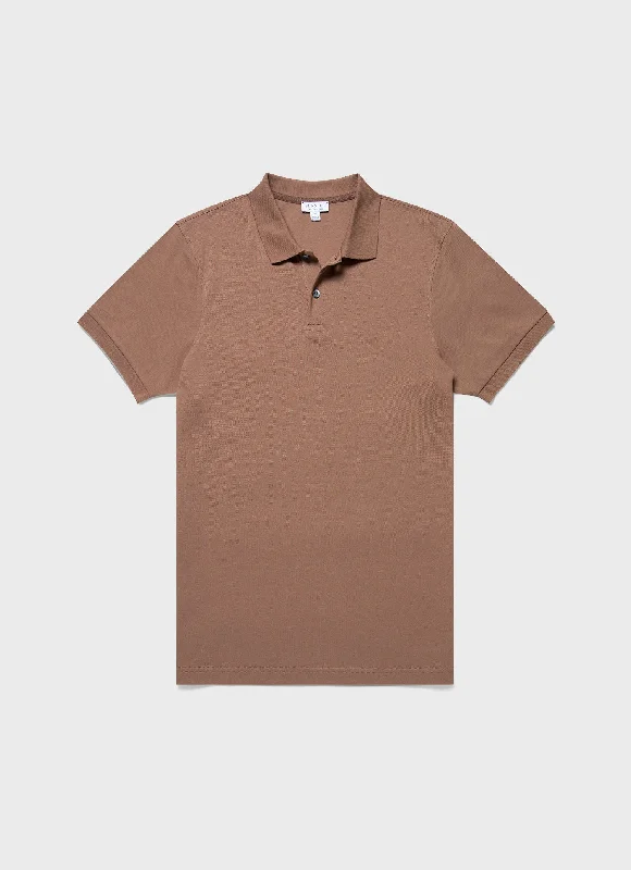 Shop clothing for less – Amazing savings on your favorite styles. Men's Piqué Polo Shirt in Dark Sand Shop clothing for less – Amazing savings on your favorite styles. Men's Piqué Polo Shirt in Dark Sand