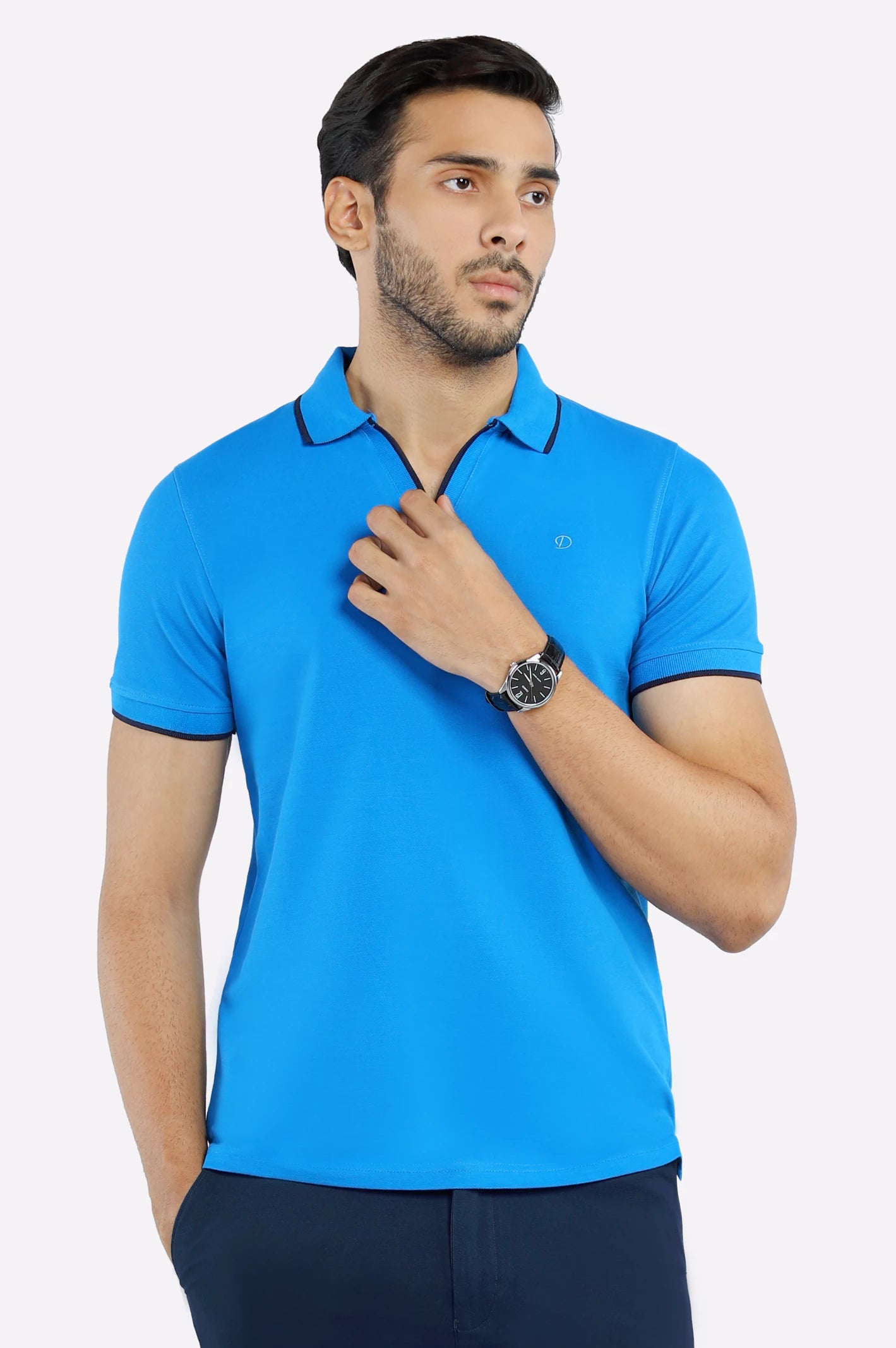 Shop the latest trends in men's clothing at unbeatable prices. Jacquard Collar Polo Shop the latest trends in men's clothing at unbeatable prices. Jacquard Collar Polo