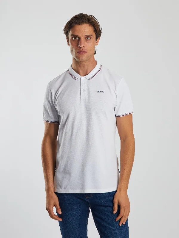 Flash discounts on men’s clothing – Don’t miss out!  Pogba Polo Dove White