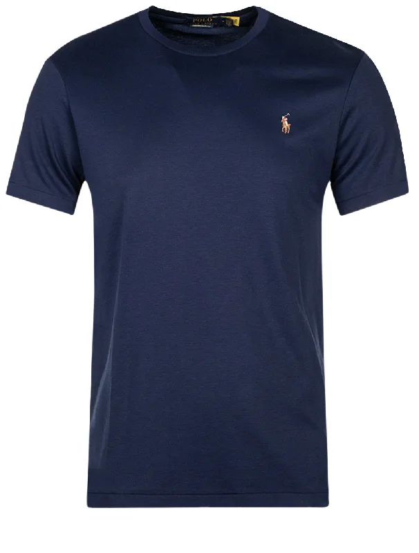 Shop the best clothing sales of the year!  Pima Cotton T-shirt Navy