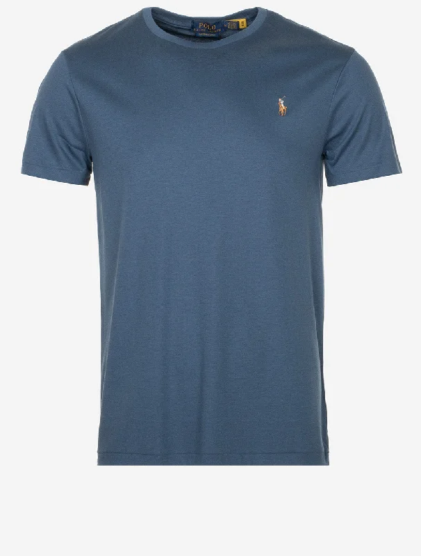 Shop the latest clothing deals – Huge discounts on fashion essentials!  Pima Short Sleeve T-Shirt Clancy Blue