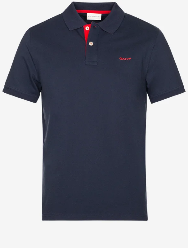 Get stylish outfits for every occasion – Shop now and save! Regular Contrast Pique Short Sleeve Rugger Evening Blue Get stylish outfits for every occasion – Shop now and save! Regular Contrast Pique Short Sleeve Rugger Evening Blue