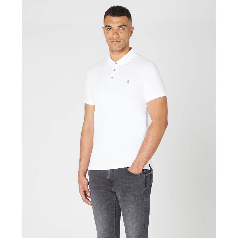 Buy more, save more – Remus Uomo Luxurious Polo Shirt Soft and Stretchy 53122A White Buy more, save more – Remus Uomo Luxurious Polo Shirt Soft and Stretchy 53122A White
