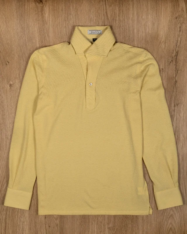 Get 20% off your first order of men’s fashion. Soft Yellow Stretch-Cotton Pique Polo Shirt MFC0010 Get 20% off your first order of men’s fashion. Soft Yellow Stretch-Cotton Pique Polo Shirt MFC0010