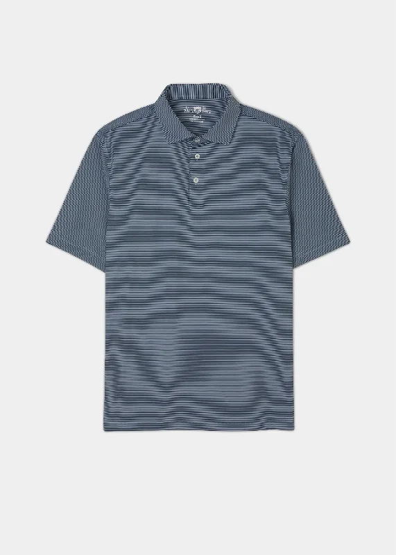 Men’s fashion sale – new deals added every day! Waterbeach Striped Polo Shirt In Navy - Sports Fit Men’s fashion sale – new deals added every day! Waterbeach Striped Polo Shirt In Navy - Sports Fit