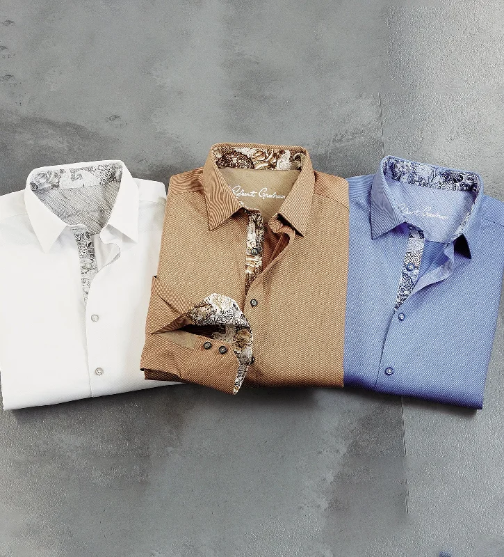 Exclusive discounts on men's fashion – shop today! Robert Graham Wayfarer Twill Shirt Exclusive discounts on men's fashion – shop today! Robert Graham Wayfarer Twill Shirt