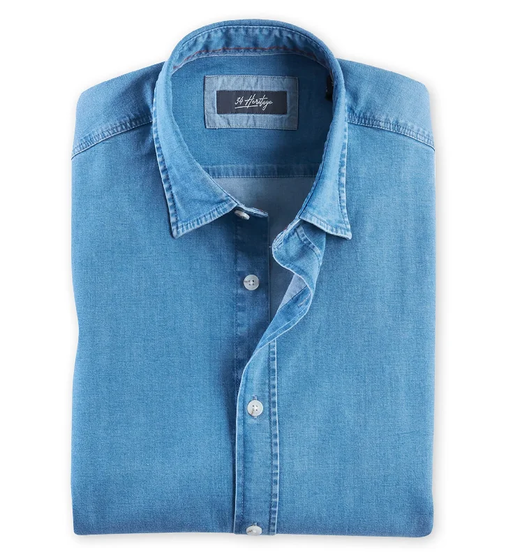 Take advantage of our men’s fashion sale – it’s your time to save! 34 Heritage Denim Shirt Take advantage of our men’s fashion sale – it’s your time to save! 34 Heritage Denim Shirt