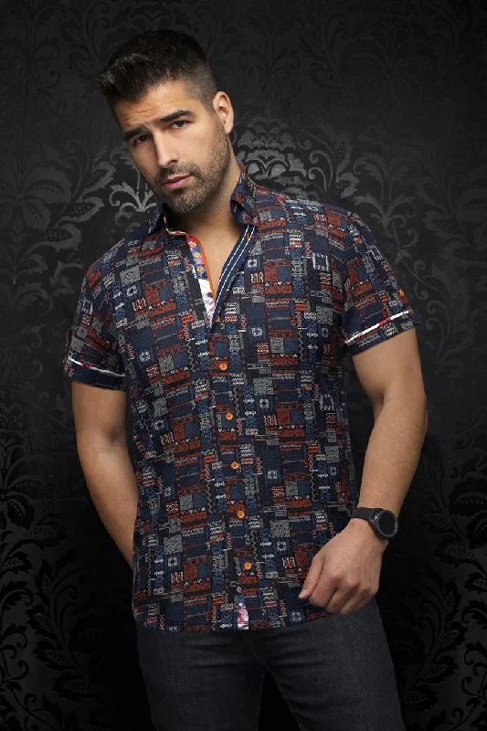 Don’t miss out on men’s fashion sales – shop today and save big! Au Noir Extensible Short Sleeve Shirt | Finlay Navy Orange Don’t miss out on men’s fashion sales – shop today and save big! Au Noir Extensible Short Sleeve Shirt | Finlay Navy Orange