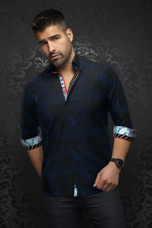 Shop the hottest fashion trends for less – deals you can’t miss. AU NOIR I Long Sleeve Shirt I Abraham Black/Royal Shop the hottest fashion trends for less – deals you can’t miss. AU NOIR I Long Sleeve Shirt I Abraham Black/Royal