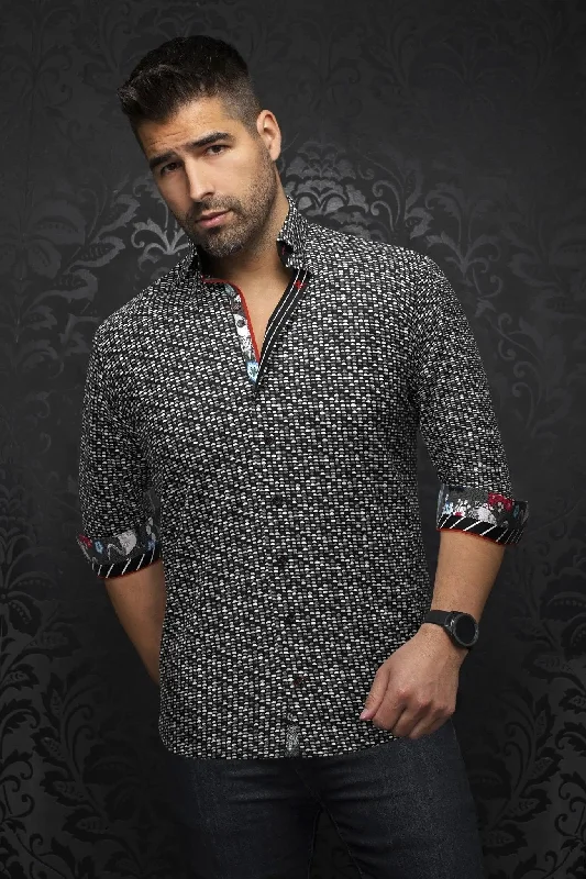 Shop our men's clothing collection for the best prices of the season. AU NOIR I Long Sleeve Shirt I Escala Black Shop our men's clothing collection for the best prices of the season. AU NOIR I Long Sleeve Shirt I Escala Black