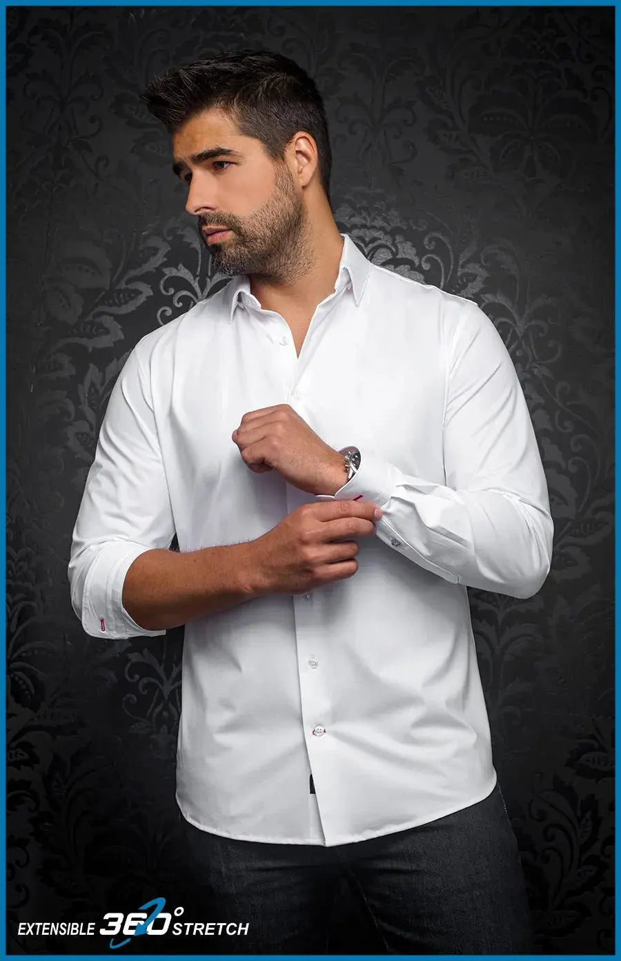 Exclusive online discounts – Shop clothing for every occasion!  AU NOIR I Long Sleeve Shirt I Alexander SLD White