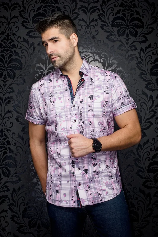 Unbeatable discounts on top-selling apparel – Only available online. Au Noir Stretch Short-Sleeve Shirt | Noriyo Pink Unbeatable discounts on top-selling apparel – Only available online. Au Noir Stretch Short-Sleeve Shirt | Noriyo Pink