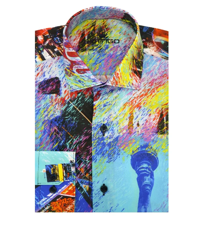 Exclusive online offer: Save 30% on all men's clothing. Bertigo Shirt | NYC-18 NYC Pop Art Print Exclusive online offer: Save 30% on all men's clothing. Bertigo Shirt | NYC-18 NYC Pop Art Print