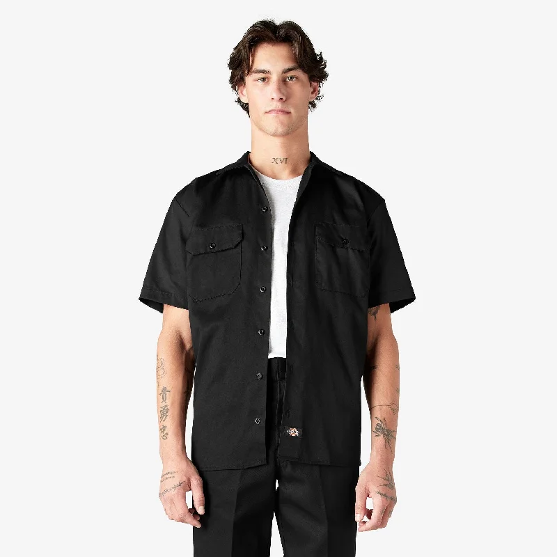 Seasonal discounts on stylish clothes – Perfect for any occasion! Dickies Men's Short Sleeve Work Shirt_Black Seasonal discounts on stylish clothes – Perfect for any occasion! Dickies Men's Short Sleeve Work Shirt_Black