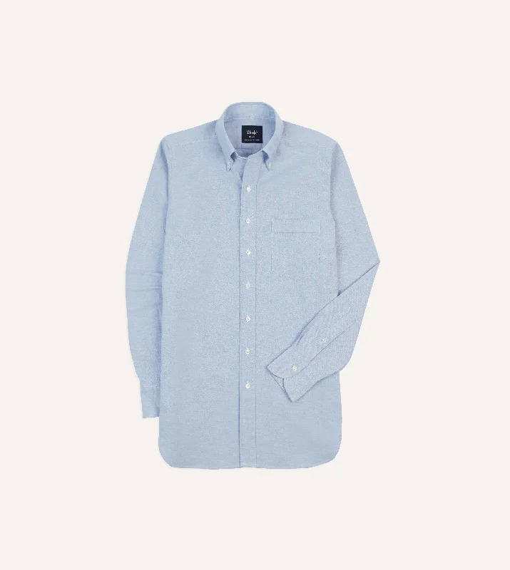 Save on trendy clothing for every season –Shoppers get exclusive deals. Ice Blue Cotton Oxford Cloth Button-Down Shirt Save on trendy clothing for every season –Shoppers get exclusive deals. Ice Blue Cotton Oxford Cloth Button-Down Shirt