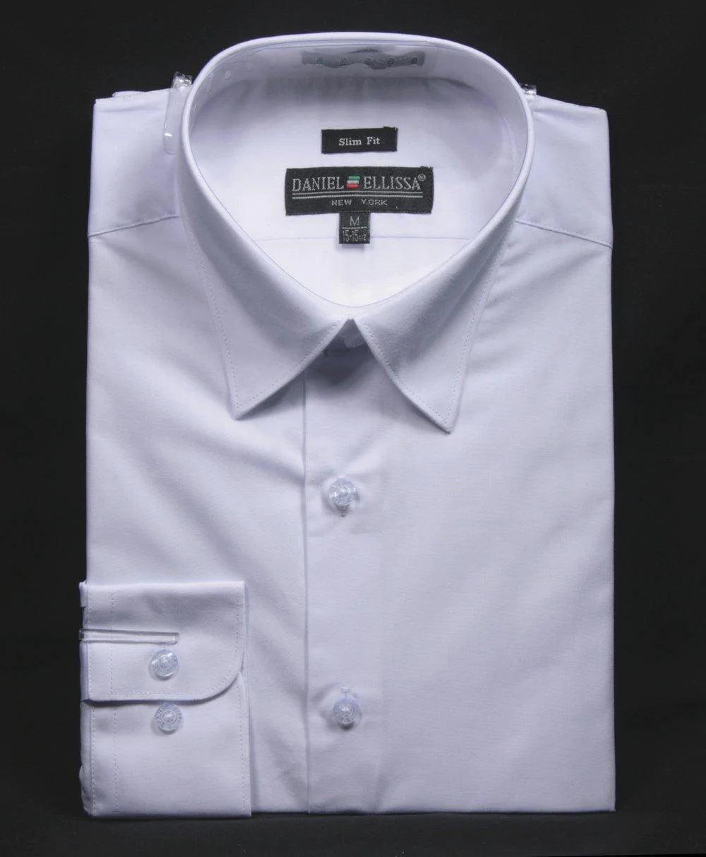 Men’s fashion just got more affordable – shop now!  Slim Fit Dress Shirt, White